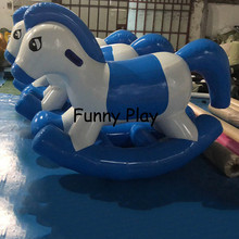 Brinquedo infantil inflável, cavalo de balanço balanço para brincadeiras esportivas 2024 - compre barato