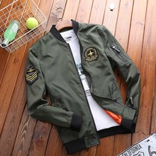 Spring Autumn Korean Fashion Clothing Male Bomber Jacket Men Casual Coat Windbreaker Light Weight Baseball Jacket 2024 - buy cheap