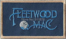 3.5" FLEETWOOD MAC IRON ON PATCH Music Band EMBROIDERED Transfer APPLIQUE Heavy Metal Rock Punk Badge 2024 - buy cheap