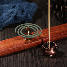 14 Styles Buddhism Gadgets Ash Catcher Joss-stick inserted Incense Holder Mini Cafe Ornament Home Decor Copper Censer 2024 - buy cheap