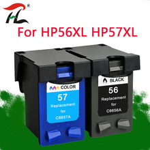 YLC-Reemplazo de cartucho de tinta para impresora hp, 56XL, 57XL, para hp 56, 57, hp56, hp57, Deskjet 450, 450cbi, 450ci, 450wbt, F4140, F4180, 5150, 5550 2024 - compra barato