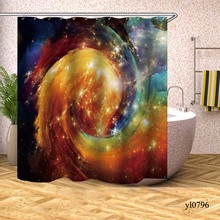 Vast Universe-cortinas De ducha impermeables para baño, grande y ancha cubierta De baño, con estrellas bonitas, Rideau De Bain 2024 - compra barato