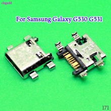 2 шт./лот USB зарядка док-станция разъем зарядного порта для Samsung Galaxy Grand Prime G530 G530H G530F G531 G531F G531H 2024 - купить недорого