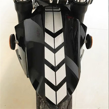Motorcycle Reflective Sticker Wheel Car Decal on Fender Waterproof 34x5cm Motorcycle Car Sticker  j16 2024 - buy cheap