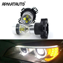 2pcs PY24W 100w LED Bulbs Front Tail Turn Signal White Amber For BMW 328i 335i M3 X3 X5 X6 Z4 For Audi A4 Quattro Q5 Ect 2024 - buy cheap