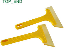 Portable Beef Tendon Ice/Snow Scraper,Standard Size,Yellow Handle,Clean Window Fast,A Recommended Tool For Your Car In Winter 2024 - buy cheap