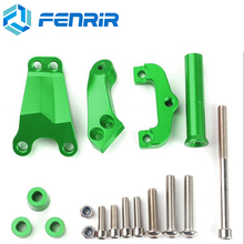 FENRIR Motorcycle Adjustable Handlebar Steering Stabilize Damper Bracket Mount kit CNC For Kawasaki ER6N 2012 2013 2014 2015 2024 - buy cheap