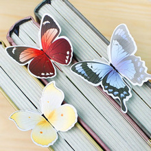 14 peça clássico borboleta marcadores de papel escolar material papelaria marcadores para livros titular escola cutegift 2024 - compre barato
