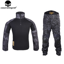 EMERSONGEAR-uniforme de combate táctico Gen2 BDU, camisa táctica, pantalones con coderas, rodilleras, Airsoft, traje de caza al aire libre, TYP EM6927 2024 - compra barato