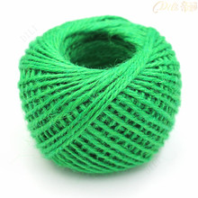 1.5mm *50m/Roll Hemp Rope Green Color Sisal Cord Jute Rope Dark Green 2024 - buy cheap