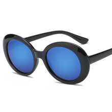 Овальные мужские и женские солнцезащитные очки в стиле хип-хоп, модные круглые солнцезащитные очки UV400 2024 - купить недорого