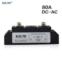 Módulo de DC-AC de estado sólido, relé PID, controlador de temperatura, SSR, 3-32V de CC a 24-680V de CA, garantía de dos años, 80A, KZ-H380ZF 2024 - compra barato