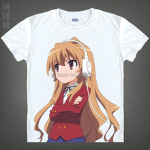 Toradora Taiga tiger dragon T Shirt Cosplay Costumes Men's Japanese Famous Anime T-shirt Unique Gift Camisetas Masculina 2024 - buy cheap