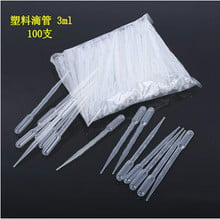 Disposable Plastic Pipette Tools 3ml Dropper Graduated Pasteur Pipette 1000pcs/ bag 2024 - buy cheap