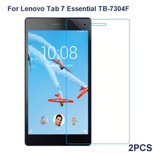2PCS 9H Screen Protector For 2017 Lenovo Tab 7 Essential TB-7304F Tempered Glass TB 7304F 7304 7304i 7304X 7" Tablet Film Guard 2024 - buy cheap