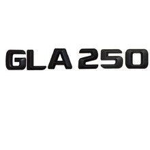 Matt Black ABS " GLA 250 " Car Trunk Rear Letters Words Number Badge Emblem Decal Sticker for Mercedes Benz GLA Class GLA250 2024 - buy cheap