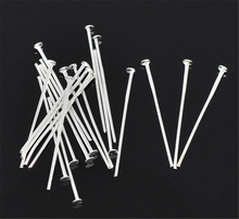 DoreenBeads 450PCs Silver color Head Pins for DIY Jewelry Making Findings Handmade Head Pins Accessories 0.7x30mm(21 gauge) 2024 - buy cheap