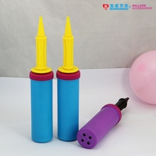 Festive Party Supplies Event Ballons Accessories Color plastic Lightweight Hand Push Balloon Inflator Pump 2024 - buy cheap