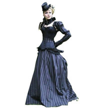 ¡En venta! Disfraces Vintage hechos por el cliente, vestidos góticos Steampunk, vestido renacentista, vestido de baile, vestido de Halloween de los EE. UU. 4-16 C-296 2024 - compra barato