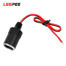 LEEPEE 12~24V 15A 200W Plug Receptacle Charger Cable Socket Interior Accessories Plug Connector Adapter Car Cigarette Lighter 2024 - buy cheap