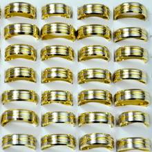 Кольца из нержавеющей стали для мужчин и женщин, круглые кольца в стиле ретро, 100 шт., оптовая продажа ювелирных изделий LR4082 2024 - купить недорого