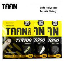 TAAN One Pieces 1.10mm Soft Polyester Tennis Racket String Gym Durable Power Tennis String 12m Control POLY String TT8700 2024 - buy cheap