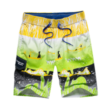 Летние пляжные шорты Daddies And Son для мальчиков, мужские быстросохнущие плавки, Шорты для плавания, эластичный пояс 2024 - купить недорого