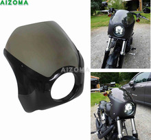 Cubierta de carenado para motocicleta Harley Dyna Softail Sportster, resistente, ABS, 5,75 pulgadas, faro deslizante, capó delantero, 48, 72, 883 2024 - compra barato