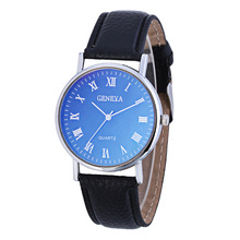 Роскошные брендовые кварцевые наручные часы с кожаным ремешком для мужчин и женщин 2024 - купить недорого