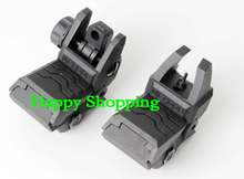 Tactical Hunting front Sights Rear Sights Folding Back-up 20mm rail Picatinny handguard Rail for AR 15 16 M4 2024 - buy cheap