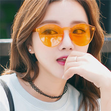 New Fashion Rimless Vintage Round Mirror Sunglasses Women Luxury Brand Original Design Sun Glasses Men/women 2024 - buy cheap