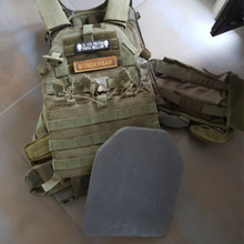 2pcs Tactical Soldier Gear EVA Body Carrier Vests SAPI Shock Plate Airsoft Wargame Dummy Foam Hunting Vest 2cm Armor Plates 2024 - buy cheap