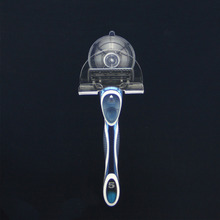 Plastic Shaver Holder Razor Holder Wall-mounted Bathroom Shaver Cupula Shaver Caps Rack Blue Shaver hook 2024 - buy cheap