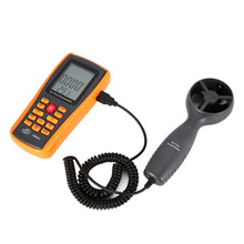 Anemómetro Digital GM8902, medidor de velocidad del viento, volumen de aire, probador de temperatura ambiental con interfaz USB, 0-45 M/S, nuevo 2024 - compra barato