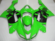 ABS Fairing Kit for KAWASAKI Ninja ZX6R 636 07 08 ZX 6R 2007 2008 zx6r Cool green black Motorcycle Fairings set+7gifts KT04 2024 - buy cheap