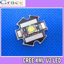 10pcs Cree XLamp XML XM-L U2 10W LED Diode Natural White 4000-4500k Color on 20mm Star Base 2024 - buy cheap