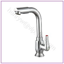 Luxury Brass Kitchen Sink Cold Water Faucet 360 Turn Spout of Single Leaver Kitchen Cold Water Tap 2024 - buy cheap