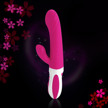 G-spot Rabbit Vibrator Rechargeable Waterproof Dildo Vibe Dual Motor Clit Stimulator with 10 Vibration Modes Quiet Sex Toy 2024 - buy cheap