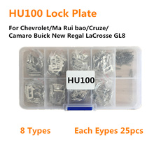 200pcs Car Lock Reed Lock Plate HU100 For Chevrolet/Ma Rui bao/Cruze/Camaro Buick New Regal LaCrosse GL8 Locksmith 2024 - buy cheap