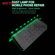SAME QIANLI ISEE LCD Screen Detect Dust Lamp High Definition Green Dust Detection and Maintenance LED Light for IPHONE HUAWEI 2024 - buy cheap
