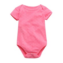 Baby Siamese clothes summer thin section male baby clothes cotton pajamas summer short-sleeved newborn children summer dress 2024 - buy cheap