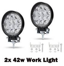 4 inch 42W Square LED Work Light Spotlight 48W LED Light Bar For 4x4 Offroad ATV UTV Truck Tractor Motorcycle Fog lights 2024 - buy cheap