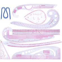 9Pcs/set Practical Sewing French Curve Cutting Ruler Measure Dressmaking Tailor Drawing Craft Tools 2024 - buy cheap