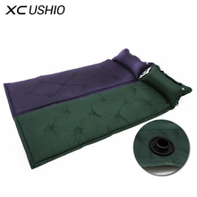 Top Quality Automatic Inflatable Air Mattress Outdoor Beach Camping Fishing Mat Sleeping Pad Seat Cushion with Pillow 183x57x3cm 2024 - buy cheap