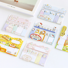 Cartoon Cute Memo Pad Sticky Notes 6x15 Sheets/pc Index Self-stick Notes Colored N Times Bookmark School Office Supplies 2024 - buy cheap