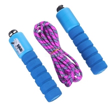 50Pcs/Lot Jump Ropes With Counter Sports Fitness Adjustable Fast Speed Counting Jump Skip Rope Skipping Wire 2024 - buy cheap
