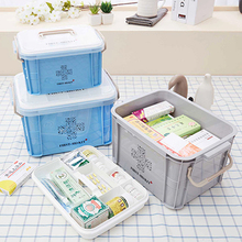 New Medicine Box First Aid Kit Organizer Box Plastic Large Multi-Layer Storage Container Nordic Home First Aid Box Storage Box 2024 - buy cheap