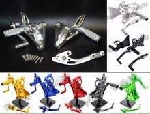 Sale Motorcycle CNC Adjustable Rider Rear Sets Rearset Footrest Foot Rest Pegs For Buell XB9R XB9S XB12R XB12S 2024 - buy cheap