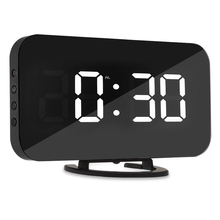LED Digital Alarm Table Clock Brightness Adjustable For Home Office Hotel Light Sensor USB Modern Digital Clock 2024 - buy cheap