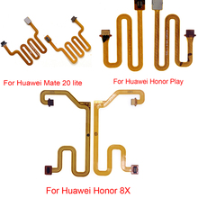 Botão Home Toque Id Sensor de Impressões Digitais Conector Flex Cable Para Huawei Honra 8x/Companheiro 20 lite/Honor Play conector Da Fita 2024 - compre barato